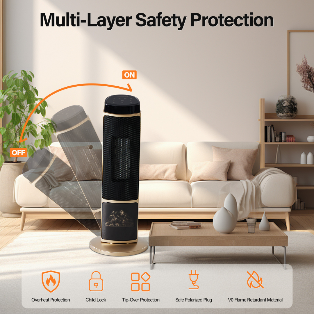 ToastieHood Firecore 24" Tower Heater